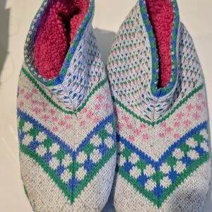 Bombas Multicolor Knit Slippers